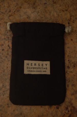 Pouch with label